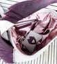 Large Grey Leather Tote - Image 4