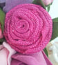 Handmade Felt Flower Bouquet, Wedding Roses, Mother's Day Gift - Image 7