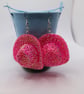 Rhinestone Cowgirl Cowboy Pair of Earrings  - Image 5