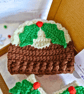 Christmas Pudding Baby Hat and Bootie Set - Image 10
