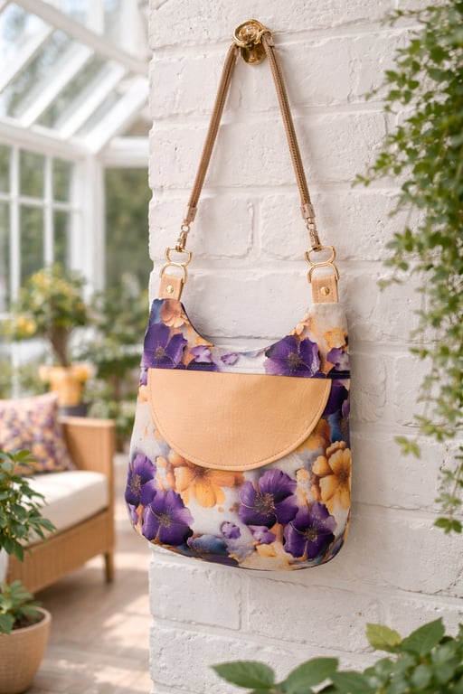 A Vinyl Shoulder Bag called Zuri