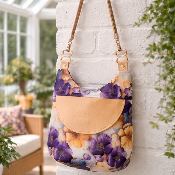 A Vinyl Shoulder Bag called Zuri