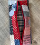 Hand Embroidered Patchwork Zipped Case Pouch  - Image 5
