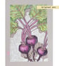 Beetroot original artwork, kitchen wall art, beets drawing, kitchen decor - Image 1