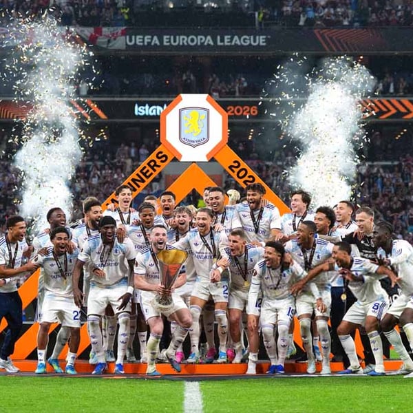 Aston Villa FC UEFA Europa League Cup Winners 2026 Photograph Print