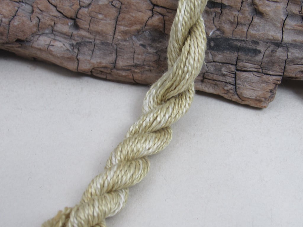 Tansy Naturally Dyed Pure Silk Embroidery Thread
