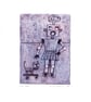 Little Robot 3.4.  - Collagraph Print - original art - Made in Yorkshire  - Image 1