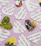 100 Winnie the Pooh Heart Confetti - Baby Birthday Christening Party Decor