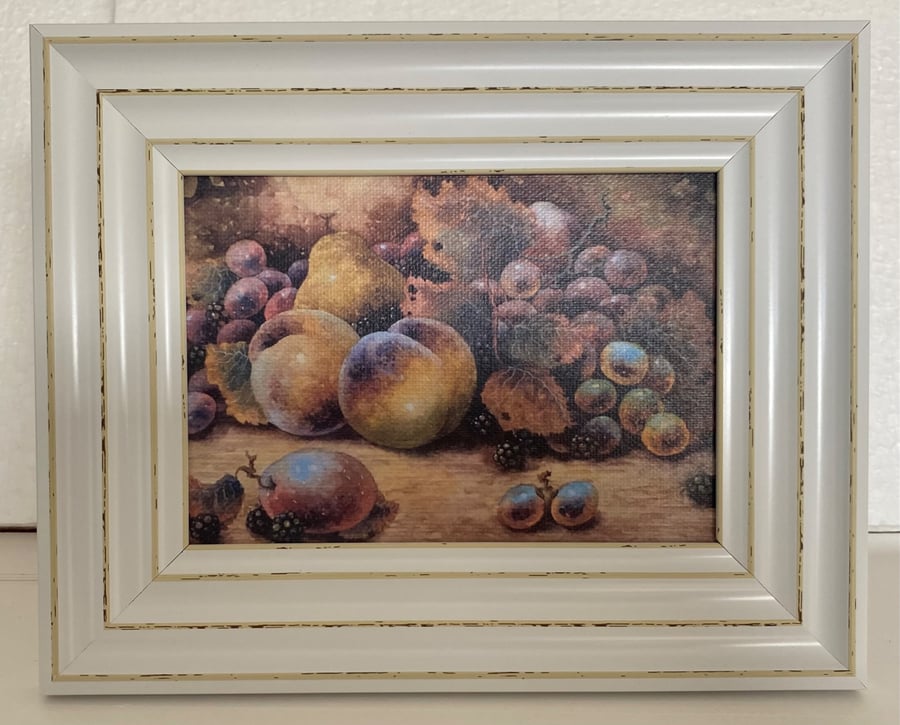 Worcester Fruit . Special Edition Framed Canvas Print . 