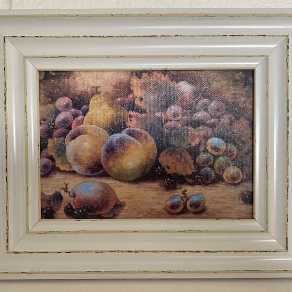 Worcester Fruit . Special Edition Framed Canvas Print . 