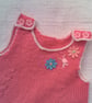 Baby Girl's 4 Piece Dress Set, Hand Knitted Baby Clothes, Custom Make, Baby Gift - Image 4