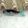 Sparkly Fused Glass Fish Decoration