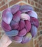Hand Dyed Falkland Merino Top 104g Spinning Fibre - Heather - Image 2