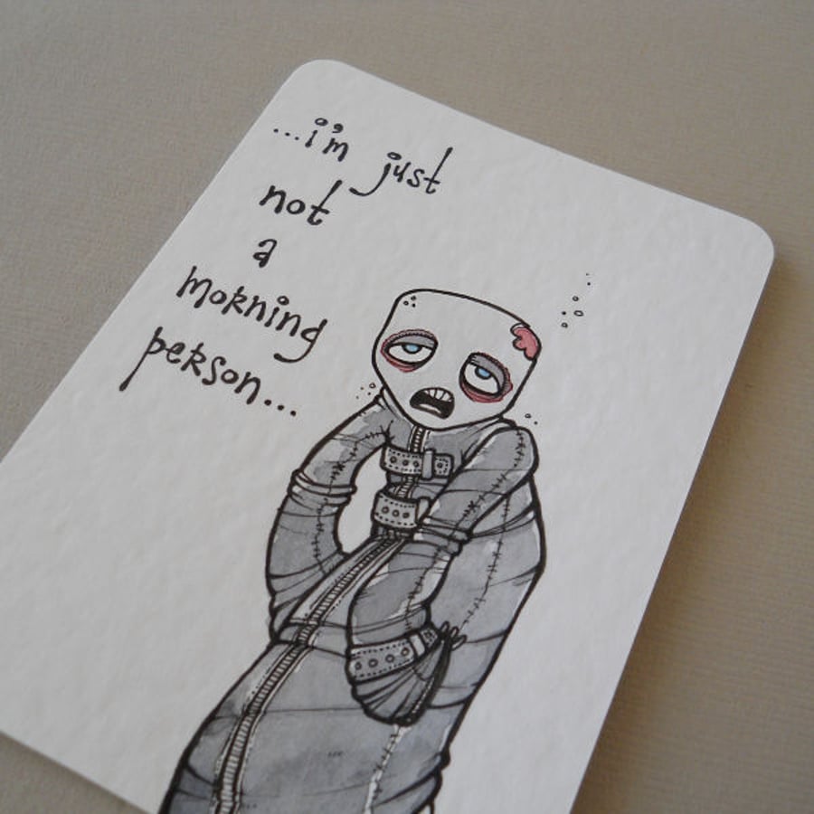 custom order morning zombie 