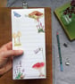 Mushroom To Do List Notepad - Image 1