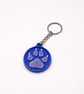 Paw Print Keyring, 3D Printed Dog Paw Keychain, Choose Your Colour - Image 3