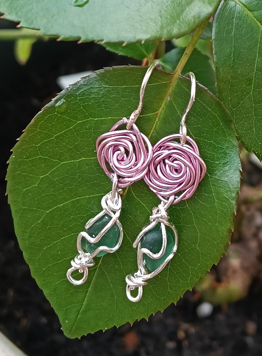 ROSE EARRINGS 