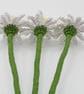 single stem macrame daisy forever flowers - Image 2