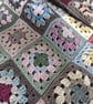 Granny square crochet knee blanket  - Image 6
