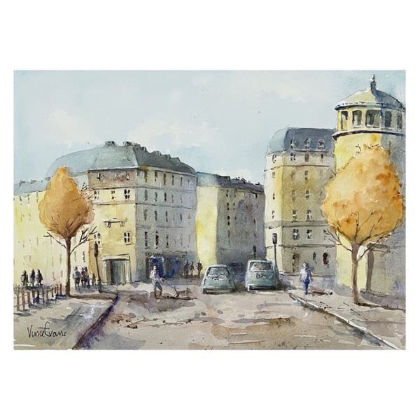 French Autumn Street