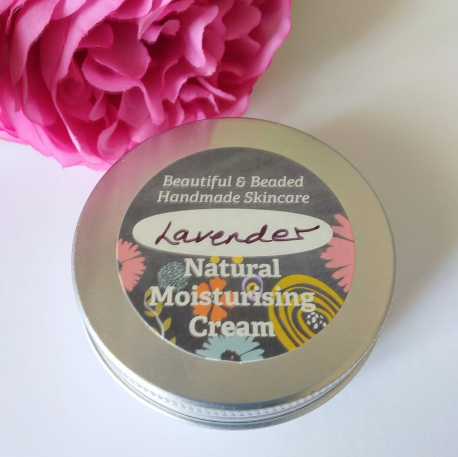 Handmade Lavender Natural Moisturising Cream 