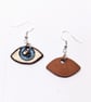 Eye Dangle Earrings made from ceramic - Image 4