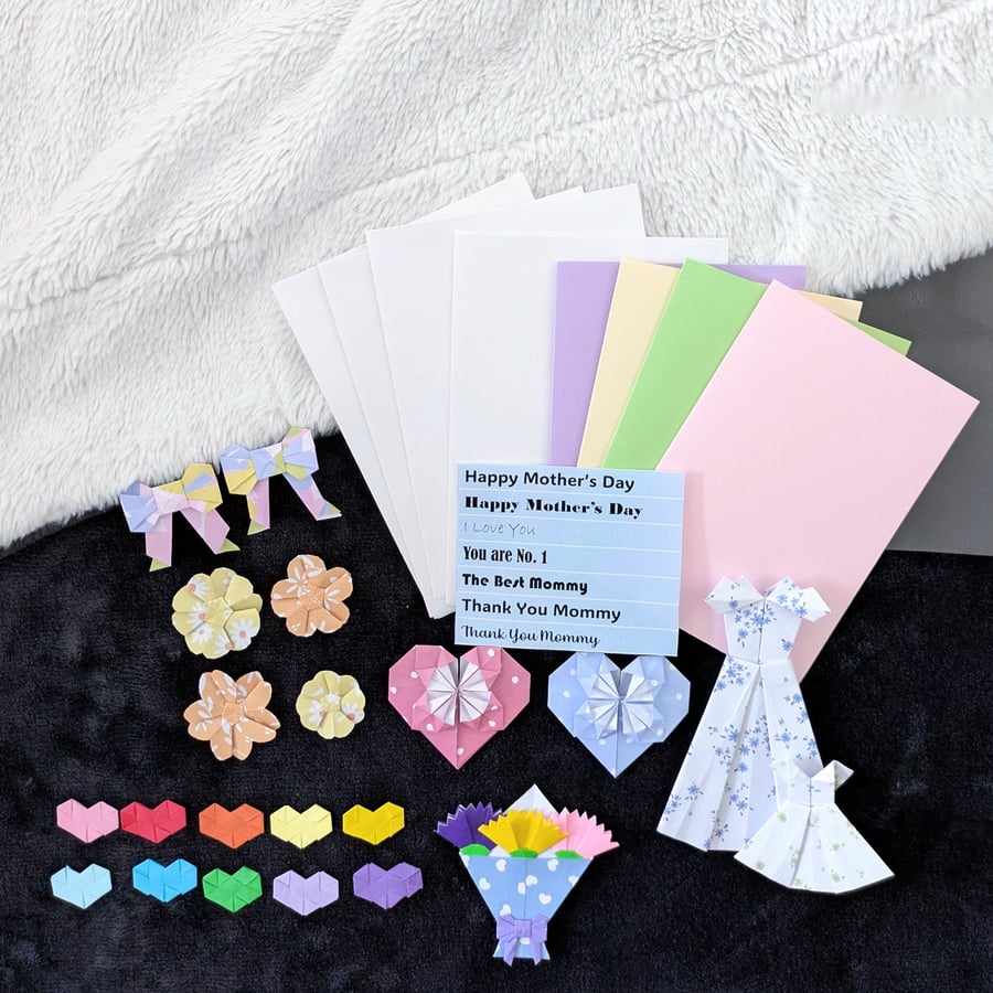 (Free UK Delivery!) DIY Origami Card Kit - For Mother