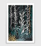 Ocean Forest Illustrated Art Print  - Image 2