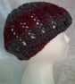 Dark Red and Grey Beret - Image 3