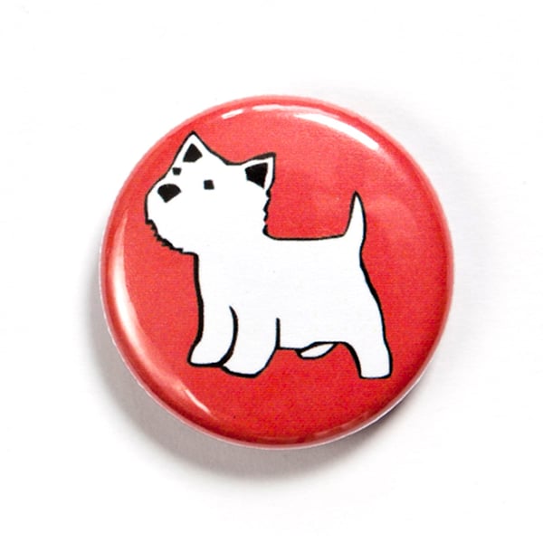 West Highland Terrier Badge