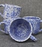 Unique blue speckled mug  - Image 1