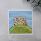 Clifford’s Tower Print, York Art - End of Line Print