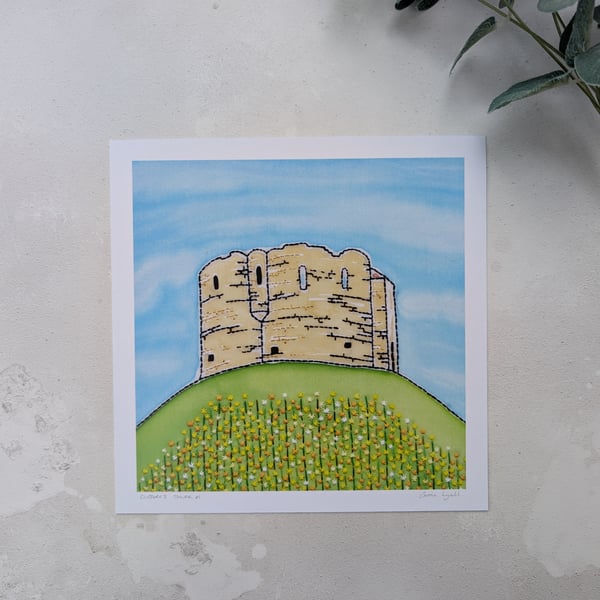 Clifford’s Tower Print, York Art - End of Line Print