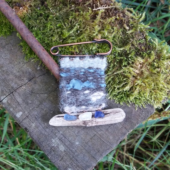 Handwoven Brooch