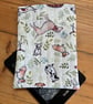 Dog Print Quilted Fabric Sleeve For 6” Kindle Paperwhite 