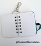 Christmas Cat Gift Set: Keyring, Notebook and Hanging Decoration  - Image 7