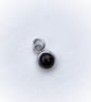 Sterling silver pendant with hessonite - Image 6