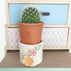 Small ceramic pot plant pot cactus pot for succulent trinket pot tealight holder