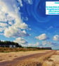 Hunstanton Norfolk Poem Card A5 Beach View 