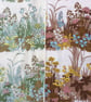 Pretty Floral Wildflower Design Lampshade in 60s KEW Duro Vintage Fabric  - Image 10