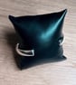 "Brace" - Heavy Sterling Silver Cuff Bangle - 53g - Made to any size - 8mm x 4mm - Image 2