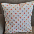 Polka Dot Handmade Cushion Cover
