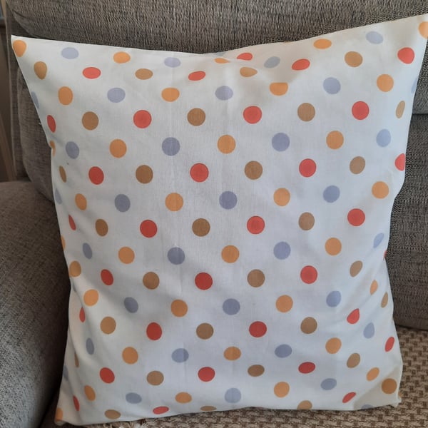 Polka Dot Handmade Cushion Cover