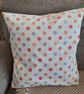 Polka Dot Handmade Cushion Cover