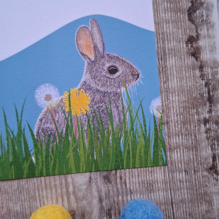 Rabbit and Dandelion Gift Notes