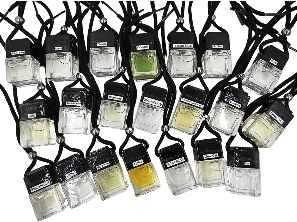 Bottled Car Air Fresheners. Handmade. Essential Oil. UK seller.