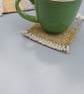 'Horizons'   - a pair of hand woven coasters - Image 3