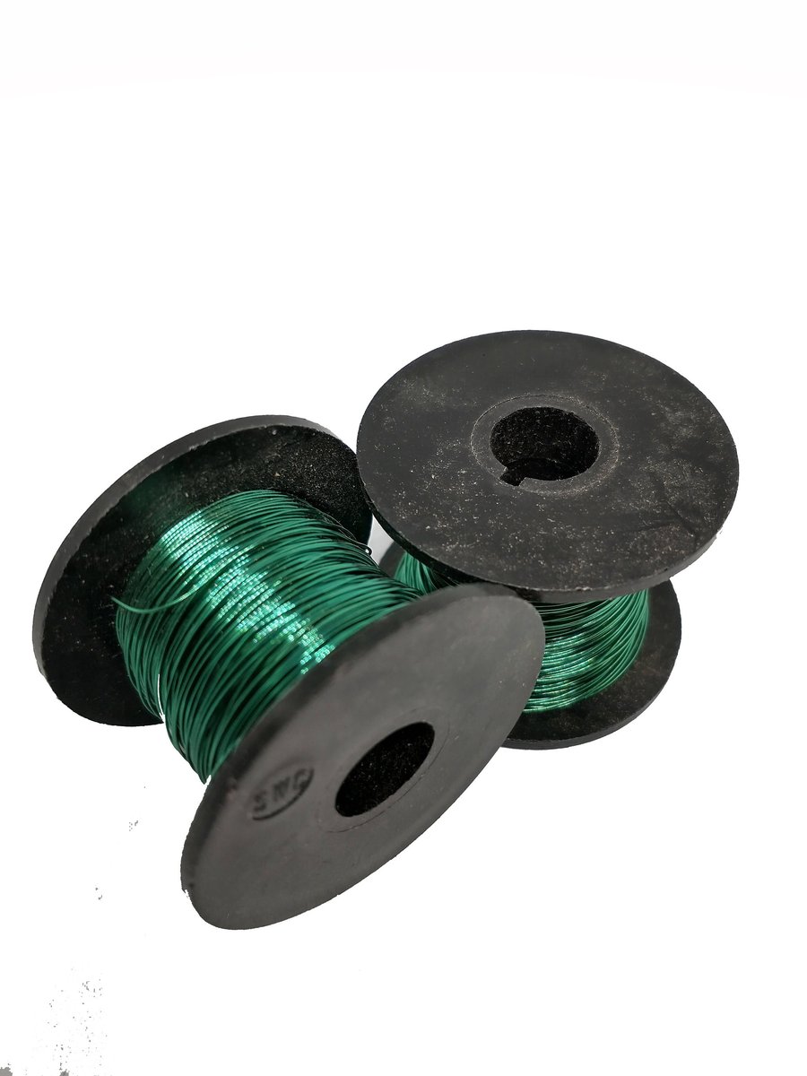 Craft Wire Bobbin - Copper Plated