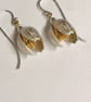 Snowdrop earrings made from Silver - Image 5