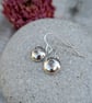 Sterling Silver Pebble Earrings with Labradorite Stones - JBJ6014 - Image 4